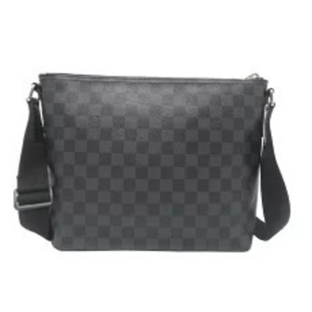 Louis Vuitton Mick Shoulder Black Bag Damier Graphite